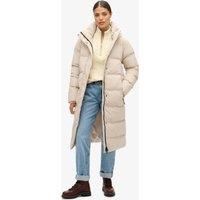 Hooded Longline Puffer Coat