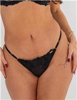 India Lace Thong