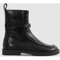 Kids Leather Ankle Boots (11 Small - 3 Large)