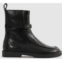 Kids Leather Ankle Boots (11 Small - 3 Large)