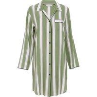 Cotton Modal Striped Nightshirt