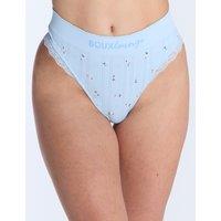 Floral Lace Thong