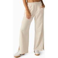 Open Ended Cotton Rich Wide Leg Joggers