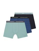 Scotch & Soda 3 Pack Cotton Rich Patterned Boxers Multi