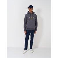 Cotton Rich Embroidered Hoodie