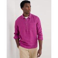 Pure Linen Textured Shirt