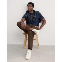 Seasalt Cornwall Pure Cotton Crew Neck T-Shirt Navy