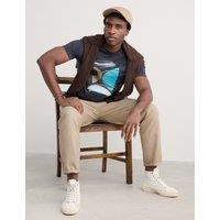 Pure Cotton Abstract Print T-Shirt