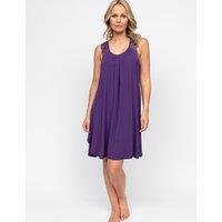 Jersey Lace Trim Strappy Nightdress