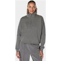 Sand Wash Modal Blend Half Zip Sweatshirt