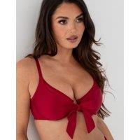 Pour Moi All Yours Satin Wired Bra (B-G) Red
