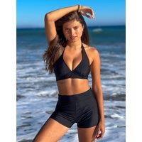 Space High Waisted Swim Shorts