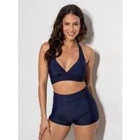 Pour Moi Free Spirit High Waist Short Brief Navy