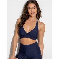 Space Padded Halterneck Bikini Top
