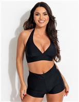 Space Padded Halterneck Bikini Top