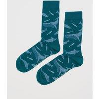 Whales Cotton Rich Socks