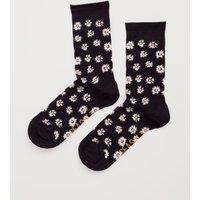 Patterned Ankle High Socks