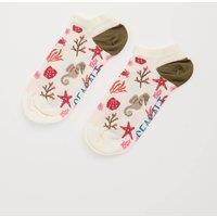 Patterned Trainer Socks