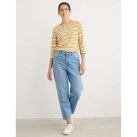 Mom High Waisted Ankle Grazer Jeans