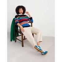 Merino Wool Rich Striped Jumper