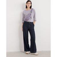 Pure Cotton Striped Top