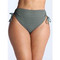 Ibiza Shimmer High Waisted Bikini Bottoms
