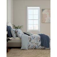 Bedeck of Belfast Pure Cotton Floral Bedding Set Blue Mix