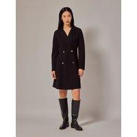 Ponte Jersey Blazer Knee Length Dress