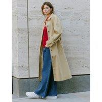 Cotton Rich Single Breasted Trench Coat