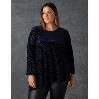 Velvet Devor Asymmetric Top