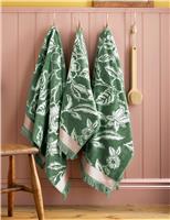 Pure Cotton Juliette Floral Fringed Towel