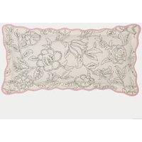 Pure Cotton Juliette Embroidered Cushion