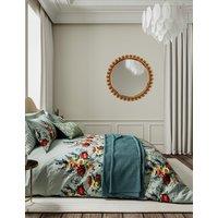 V&A Sateen Botanical Harmony Bedding Set Teal