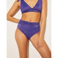 Knot Detail Roll Top Bikini Bottoms