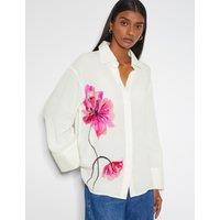 Floral Collared Shirt