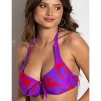 Heatwave Wired Halterneck Bikini Top (D-H)
