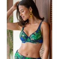 Pour Moi Palermo Underwired Non Padded Top (D-J) Navy Mix