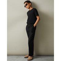 Slim Pure Linen Trousers (3-14 Yrs)