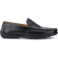 Jones Bootmaker Leather Slip-On Shoes Black