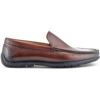 Jones Bootmaker Leather Slip-On Shoes Brown