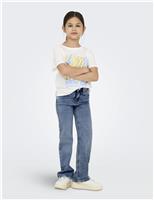 Relaxed Denim Flared Jeans (8-14 Yrs)