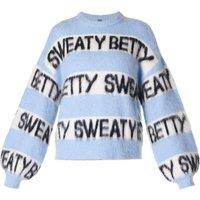 Wool Blend Slogan Jumper with Alpaca
