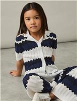 Knitted Striped Shirt (4-14 Yrs)