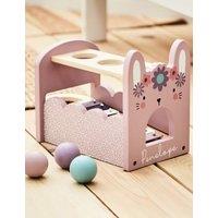 Personalised Pink Bunny Xylophone & Drop Box