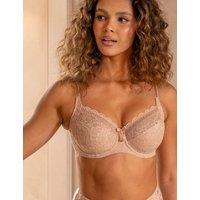 Pour Moi Rebel Wired Side Support Bra DD-J Beige