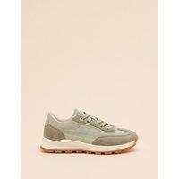 Parkfield Lace Up Colour Block Trainers