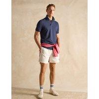Joules Pure Cotton Piqu Tipped Collar Polo Shirt Navy