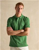 Pure Cotton Piqu Tipped Collar Polo Shirt