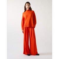 Merino Wool Rich High Neck Jumper