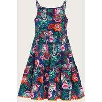 Pure Cotton Floral Dress (2-13 Yrs)